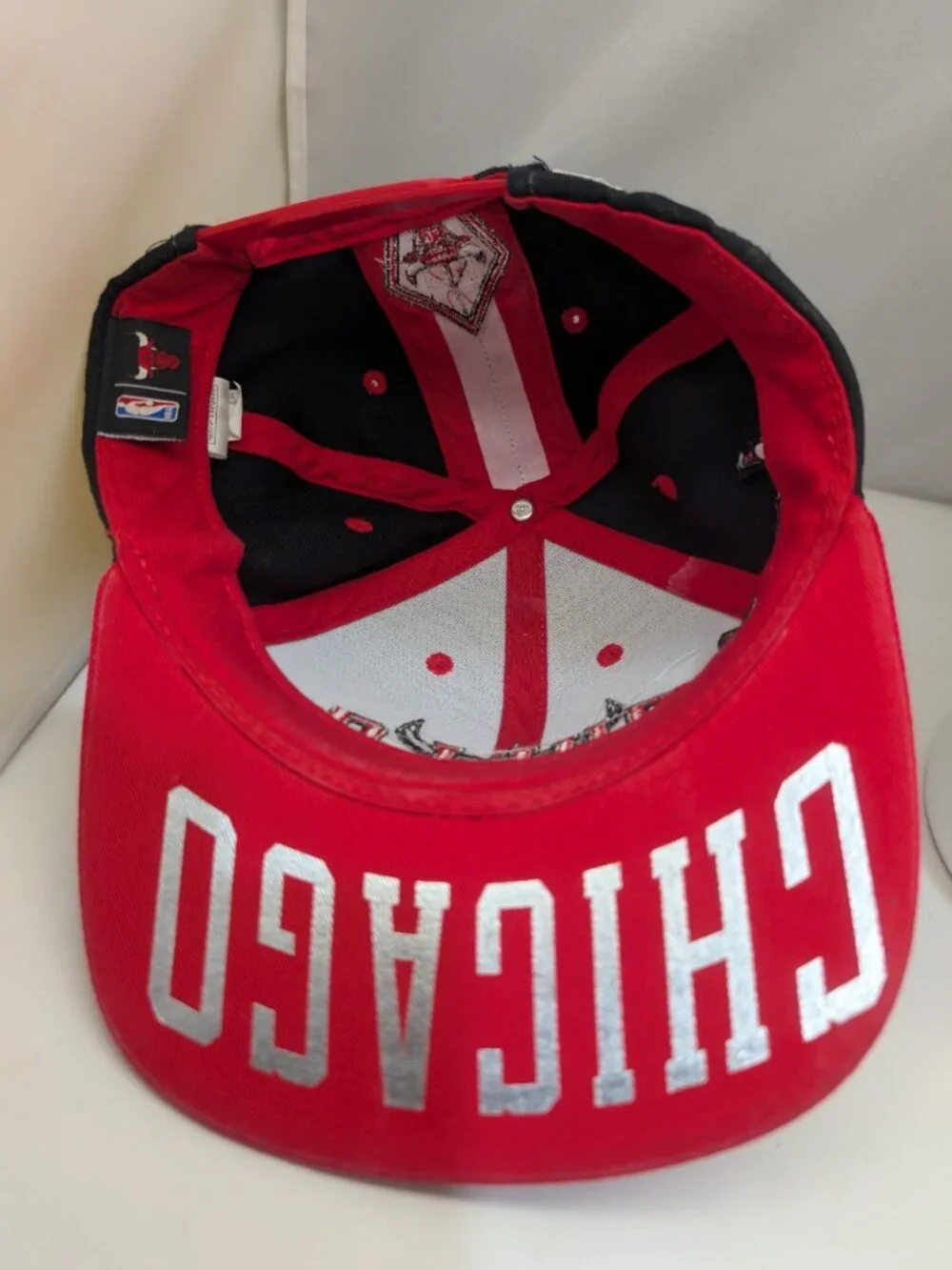 Chicago Bulls 2016 Adidas NBA Snapback Cap Hat Black Embroidered One size Youth